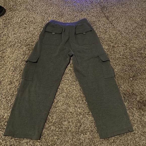 grey Cargo Sweats - Picture 2 of 2